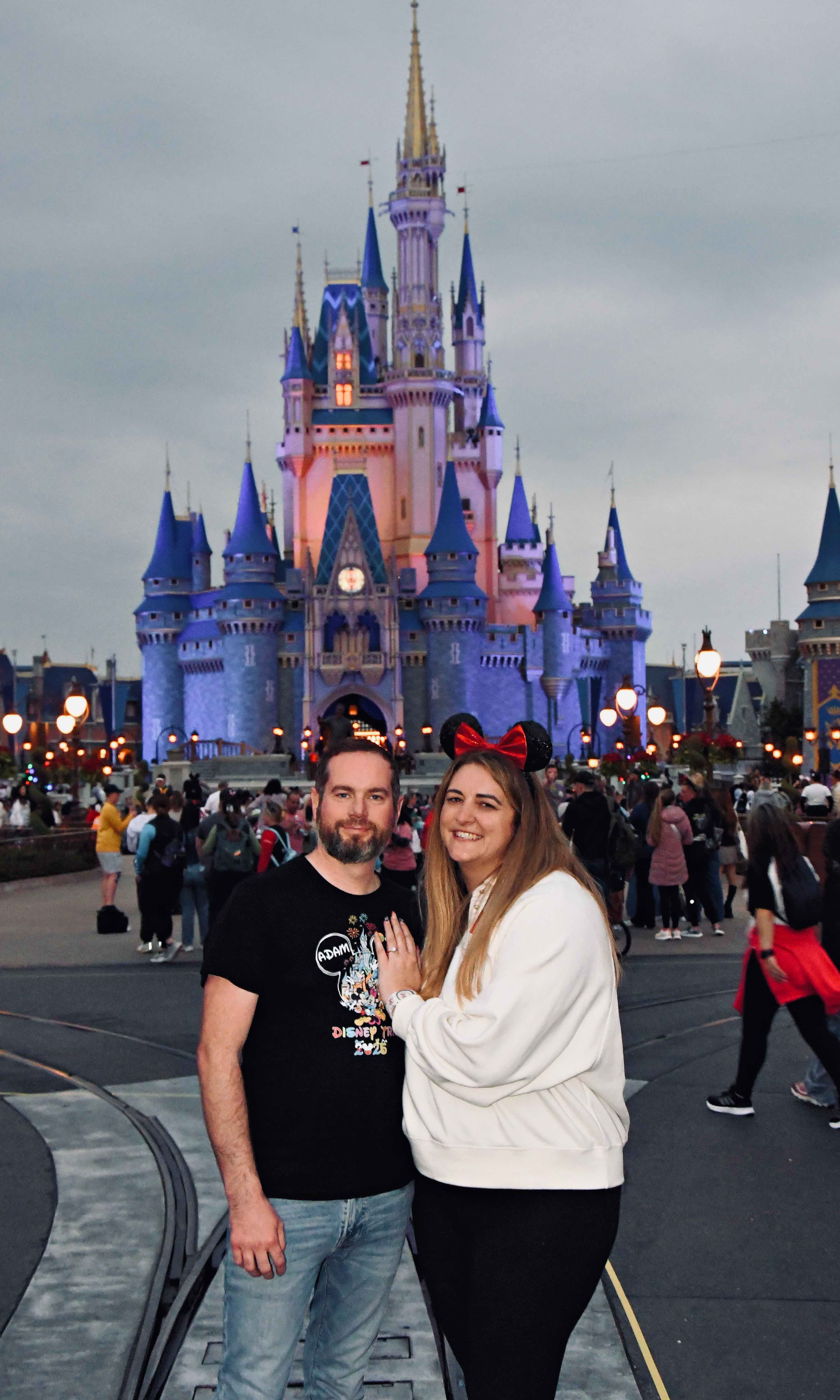 Michelle and Adam at Disney World